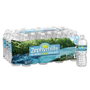 Zephyrhills Spring water product details 500mL 32 pack