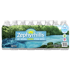 Zephyrhills Spring water product details 500mL 32 pack