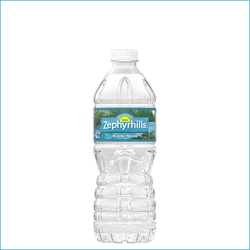 Zephyrhills Spring Water 500mL Single Bottle